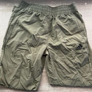 Y2K green adidas joggers